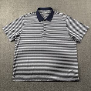 UNTUCKit Polo Shirt Adult 3XL XXXL Striped Short Sleeve Performance Casual Men's